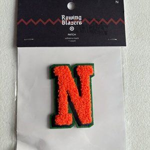 Rowing Blazers x Target Collab Adhesive Letter N Patch